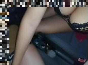 payudara-besar, mastubasi, umum, blowjob-seks-dengan-mengisap-penis, mobil, normal, payudara, realitas