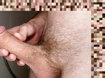 College Boy Jerking Off In A Shower [ALMOST GETS CAUGHT!]