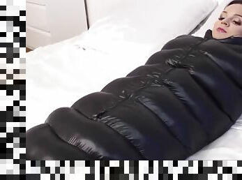 Down jacket puffy slep