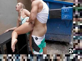 Alley Blowjob