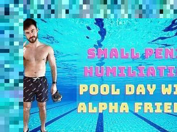 dilettant, homosexuell, schwimmbad, fetisch, allein, demütigung