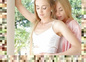 Nancy a and kira parvati in wonderful wakeup lesbian sc