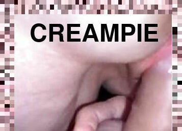 doggy, amatør, anal, eldre, milf, creampie, par, pov, cum, knulling-fucking