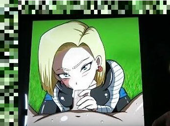 Dragon Ball HENTAI Android 18 Blowjob By Seeadraa Ep 186 (VIRAL)