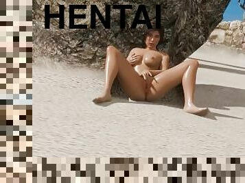 masturbare-masturbation, tasnit, bunaciuni, hentai, solo, bruneta