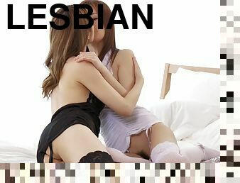 asia, sayang, lesbian-lesbian, jepang, aksi