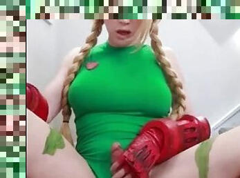 Shemale cammy cosplay
