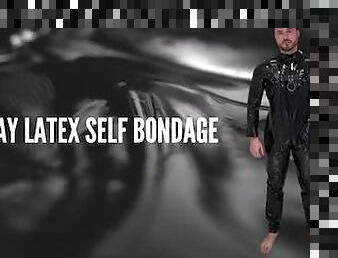 amatør, bøsse, bdsm, fetish, latex, solo, bondage, læder