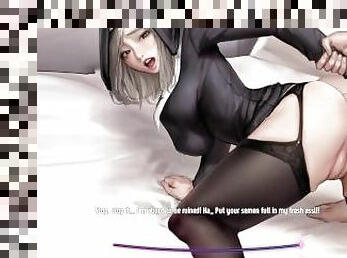 ?Wish Paradise High?sex with beautiful Asian girl Ukino gameplay