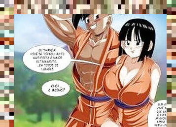 Pan neta Safadinha de Goku em Foda Interracial com Uub