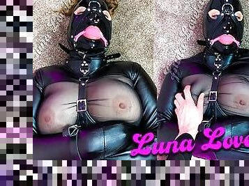 Luna Lovelace Fucked in Leather Straitjacket
