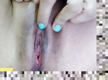 Close Up Masturbation Drip Creampie