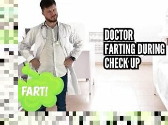 Doctor farting during check up