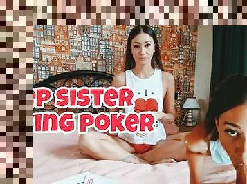 Stepsister Nastystuf Plays Poker and Persuades Her Brother to Cheat His Girlfriend / Episode 4