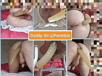 extrem, anal, gay, dublu, dildo, solo