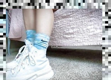 Blue Chucks Strip Teaser