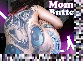 mamma, kåt, rumpe-butt, tattoo