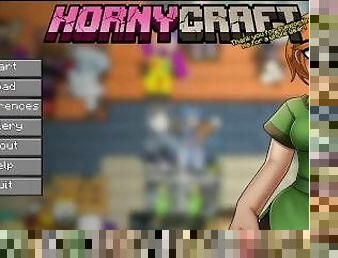 HornyCraft [ MINECRAFT PORN hentai game ] Ep.33 SUCKING Steve COCK while he talks to Alex !