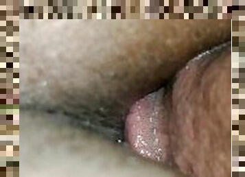 cul, amateur, anal, ébène, énorme-bite, point-de-vue, bite