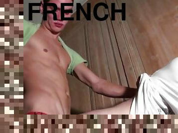 320 TEDDY sexy french twink fucked by Max LACOSTE for amateur porn casting