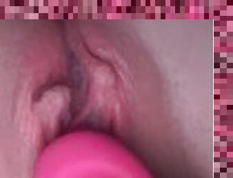 masturbácia, orgazmus, striekanie-squirt, amatérske, hračky, sólo, bruneta, malé-prsia