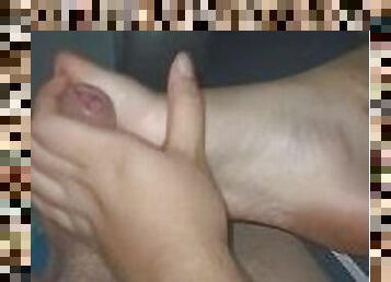 Handjob and feet one hand beautiful teen