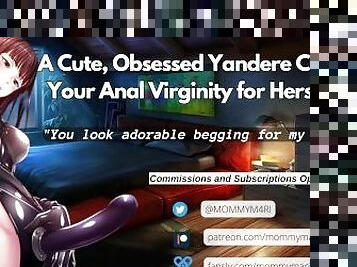 A Cute, Obsessed Yandere Claims Your Anal Virginity for Herself! ?