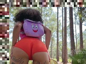 Dora goes into the Woods and Fucks BBC