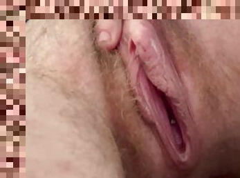 Nice piss pussy farts dripping  white cum
