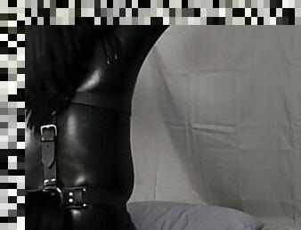 sadomasoquismo, esclava, látex, bondage, dominación-femenina, cuero