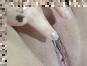 masturbation, orgasm, kvinnligt-sprut, amatör, ensam