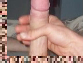 Big white cock cumming huge loads