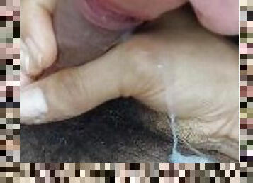 masturbation, anal, ados, ejaculation-interne, blonde