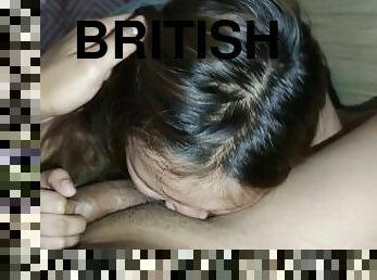 Filipina British pinakitaan ng Wild Blowjob si Fans from Alabang Part 1