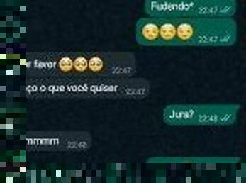 A Putinha da minha mulher, transou com o irmão da amiga dela e gravou