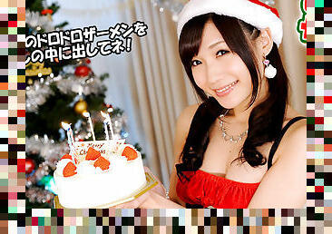 Tsukushi Creampie Santa Girl 2012 - Caribbeancom