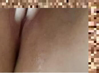 masturbación, orgasmo, squirting, profesora, amateur, a-solas