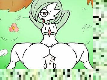 A WILD GARDEVOIR JOINS TO THE BATTLE (POKEMON)(NO SOUND)