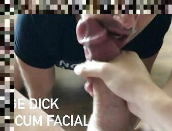 enorme, monstruo, amateur, chorro-de-corrida, polla-enorme, gay, primera-persona, facial, corrida, masivo