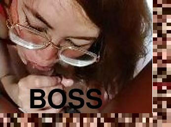 Part3 Cum in Face ni Pinay Secretary Olga Aoki. Pinutok ng Boss nya sa muka nya