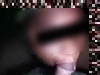 amatir, sayang, blowjob-seks-dengan-mengisap-penis, berkulit-hitam, deepthroat-penis-masuk-ke-tenggorokan, hitam, pasangan, sudut-pandang, penis, pengisapan