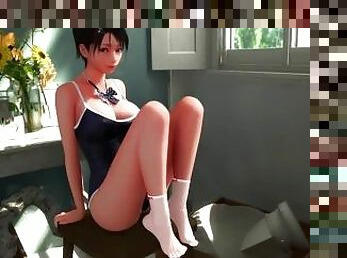 dideli-papai, anime, hentai, 3d, papai