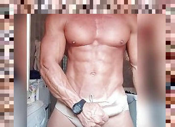 enorme, amateur, gay, italiano, a-solas, musculada, polla