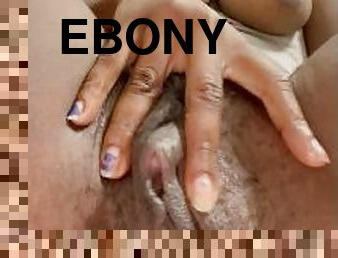 Ebony Shows Off Fat Pussy, And Big Meaty Clit. They thought I was gone. FULL