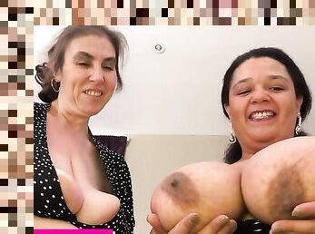 BBCs Cum on White Big Tits
