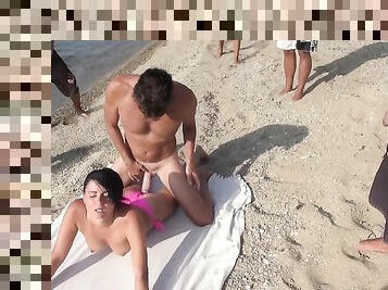 Masturbation, Public, Amateur, Anal, Ejaculation sur le corps, Milf, Hardcore, Gangbang, Ejaculation interne, Plage